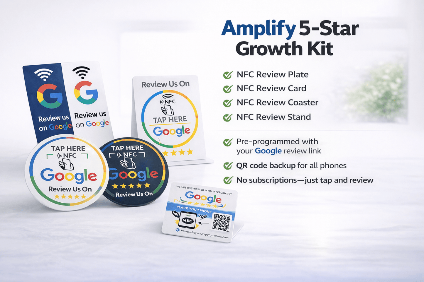 Amplify 5 - Star Growth Kit - Amplifymyreviews